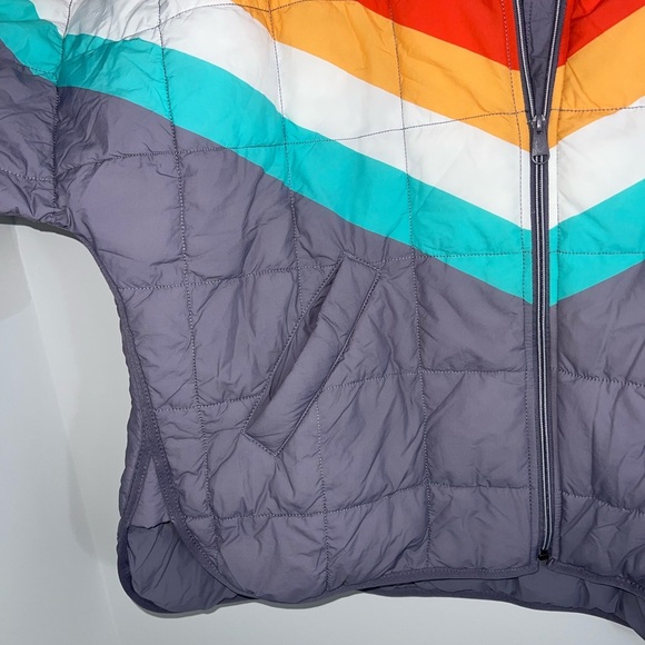 FREE PEOPLE NEW Pippa Printed Packable Puffer Jacket XL - Picture 6 of 16